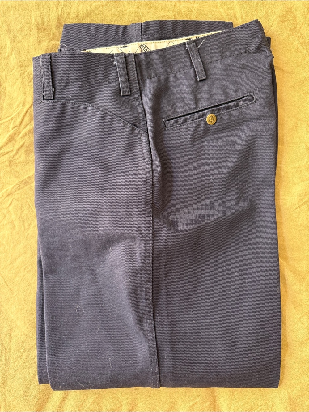Dickies Ben Davis Men's Navy Chino Pants - Classic Straight Fit